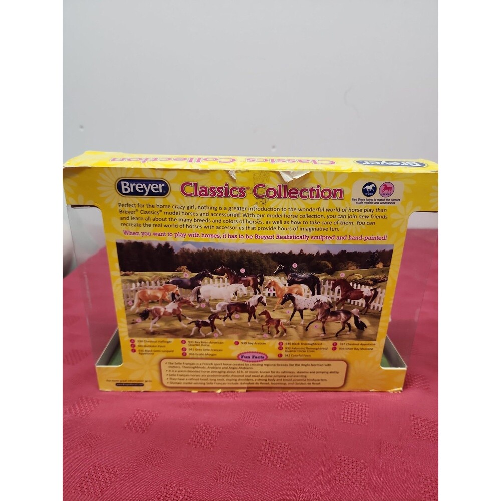 Breyer Classic Collection Selle Français#941 Sport Horse 1:12 Scale Original Box - Picture 13 of 16